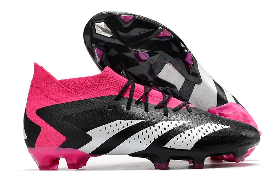 Adidas Predator Accuracy.1 FG - noir blanc rose